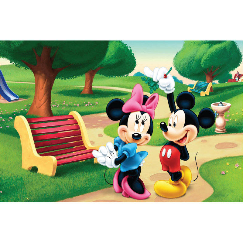 Πίνακας σε καμβά με Mickey και Minnie
